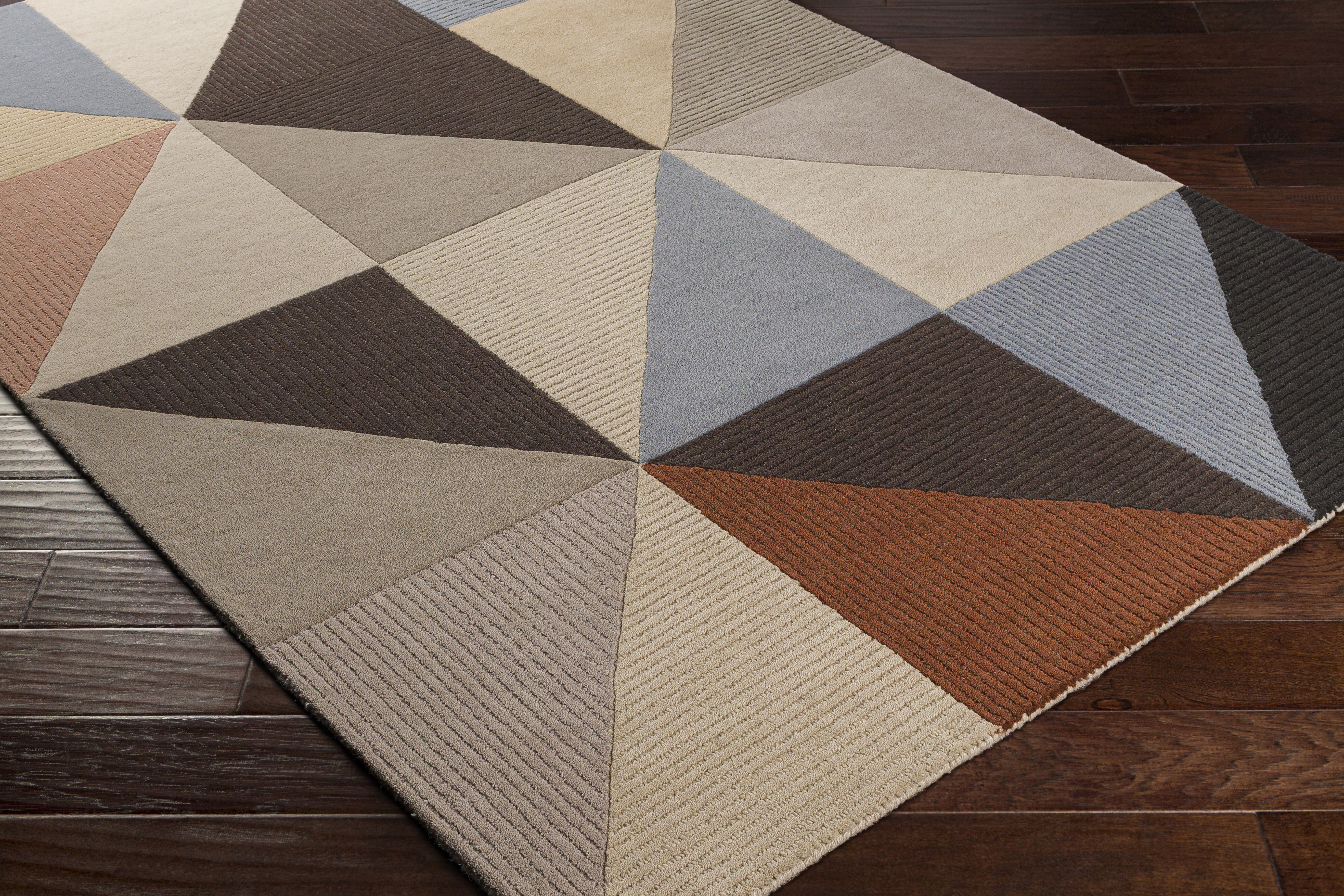 Kennedy 36 X 24 inch Denim Rug in 2 x 3, Rectangle