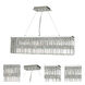 Evelyn 6 Light 28 inch Polished Chrome Chandelier Ceiling Light