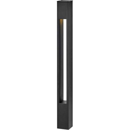 Atlantis 12v 4.00 watt Satin Black Landscape Path Bollard, Square