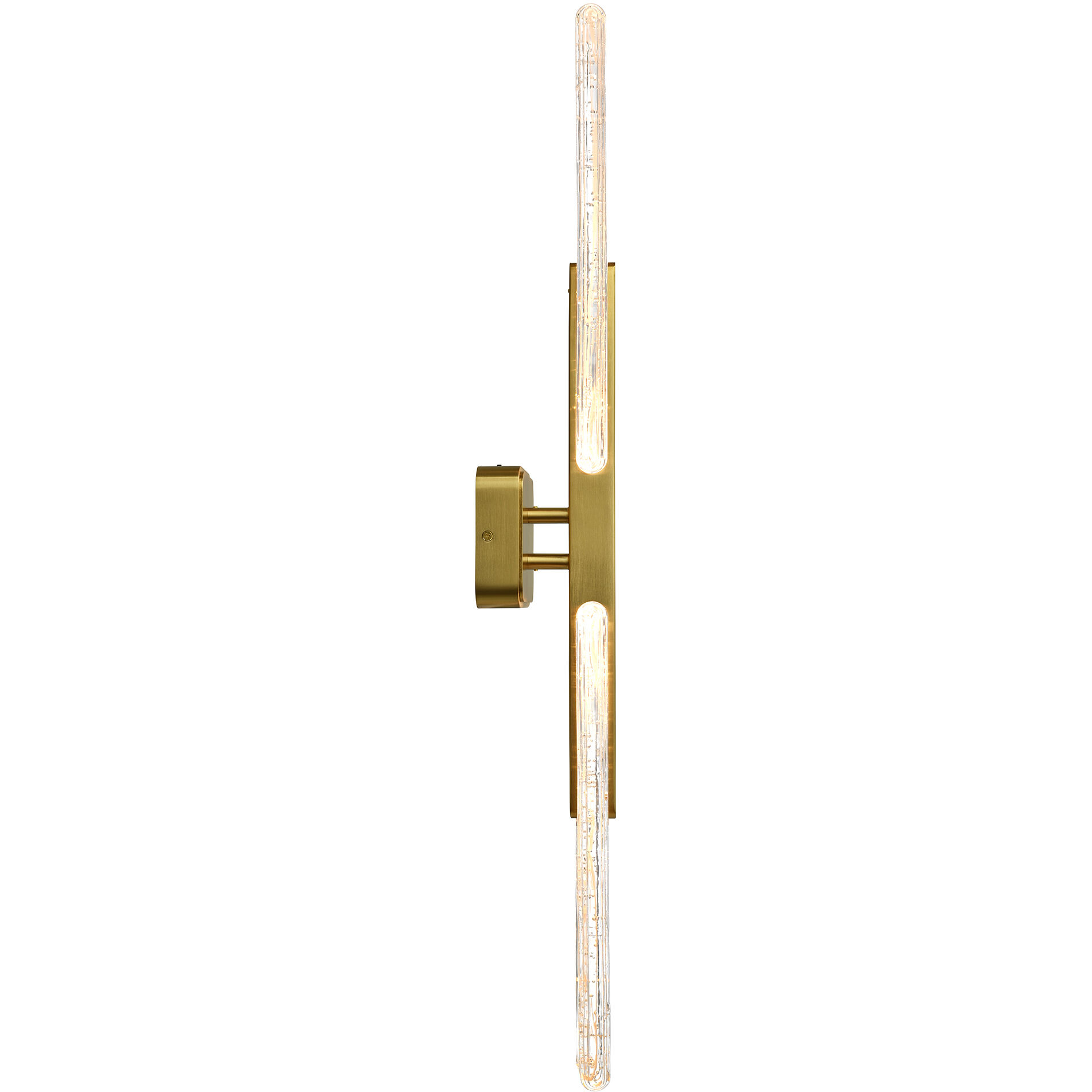 Curva LED 4.7 inch Brass Vanity Light Wall Light