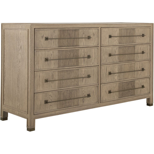 Jordan Blonde Natural / Brushed Bronze Dresser