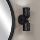 Alessia 2 Light 5 inch Matte Black Wall Sconce Wall Light