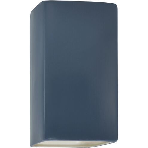 Ambiance LED 9.5 inch Midnight Sky/Matte White Outdoor Wall Sconce