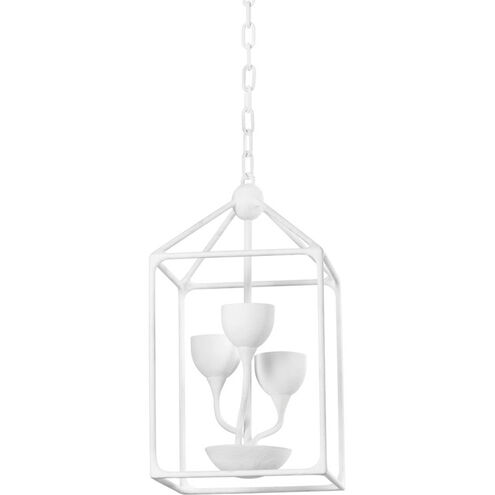 Westwood 5 Light 11 inch Gesso White Foyer Lantern Ceiling Light