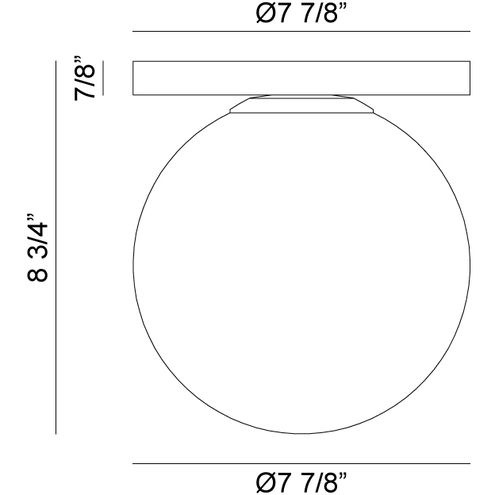 Cosmo 1 Light 7.88 inch Black Wall Sconce Wall Light in Black and Clear