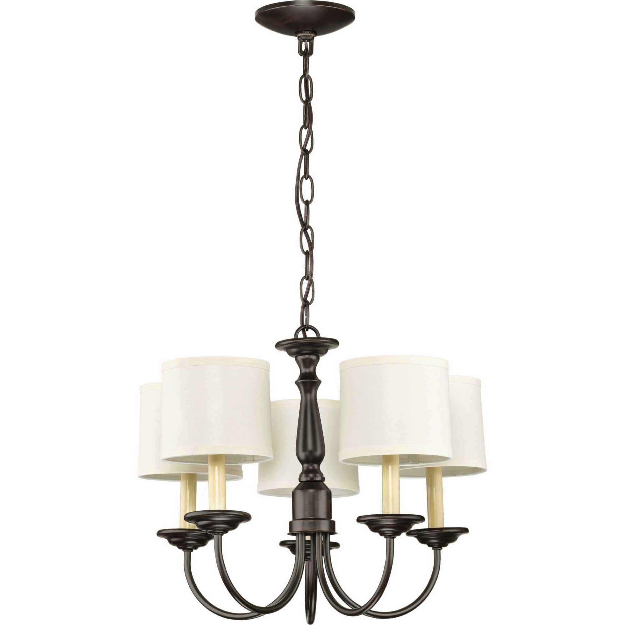 Kipling 5 Light 17.5 inch Antique Bronze Chandelier Ceiling Light