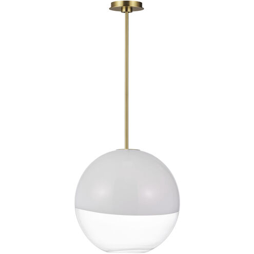 Sean Lavin Torian 1 Light 14 inch Burnished Brass Pendant Ceiling Light