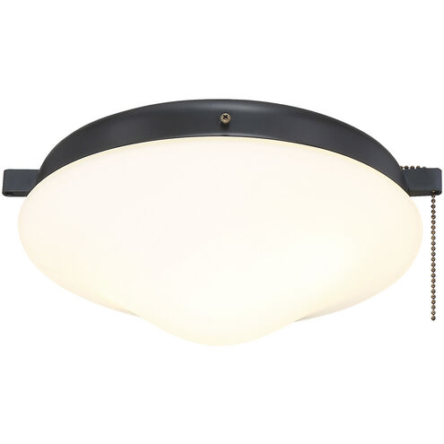 Traditional LED Matte Black Ceiling Fan Light kit