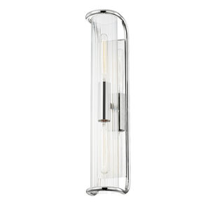 Fillmore 2 Light 6 inch Polished Nickel Wall Sconce Wall Light