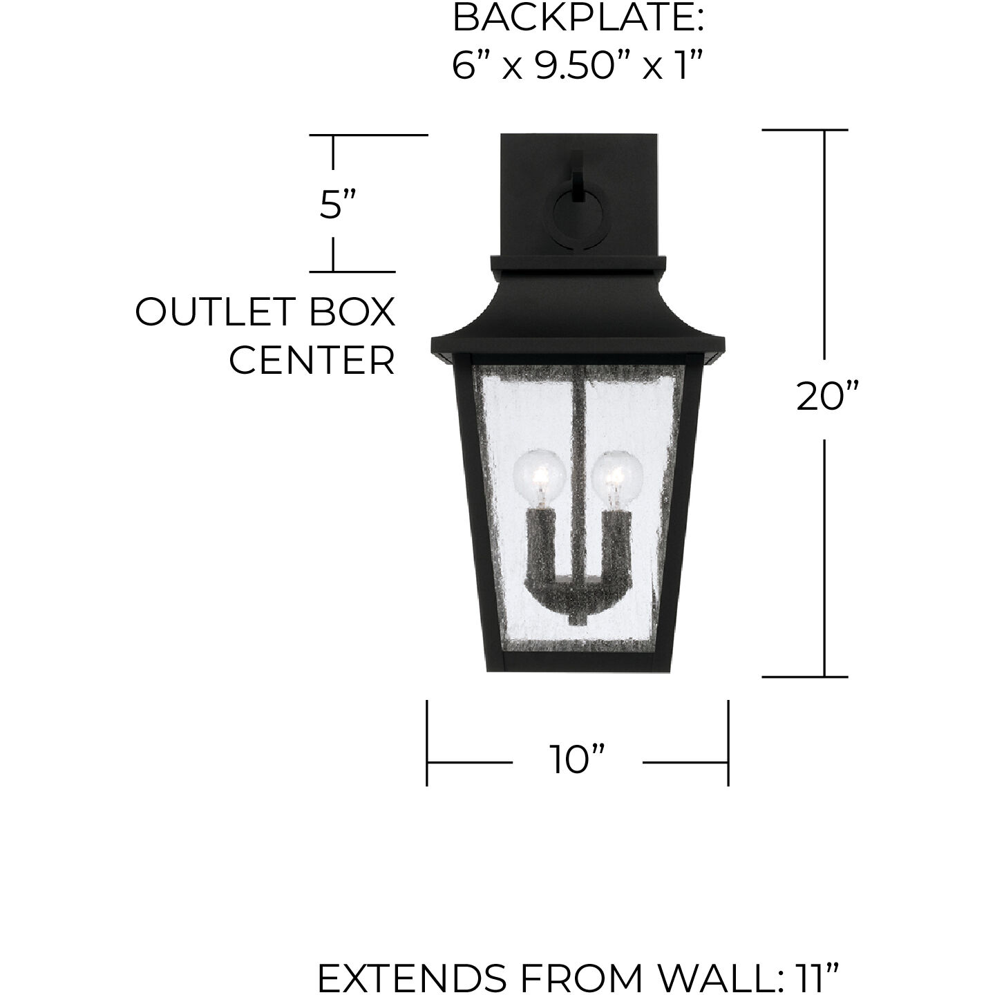 Chandler Outdoor Wall Lantern