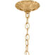 La Scala 10 Light 28 inch Heirloom Gold Chandelier Ceiling Light in Heritage, Heirloom Gold Cast