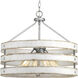 Camps Bay 4 Light 21.63 inch Galvanized Pendant Ceiling Light