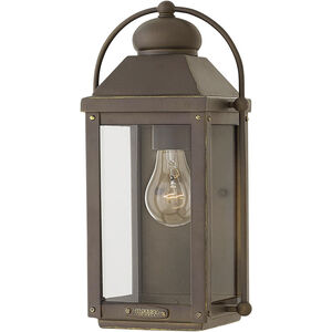 Heritage Anchorage LED 13 inch Light Oiled Bronze Outdoor Wall Mount Lantern, Small