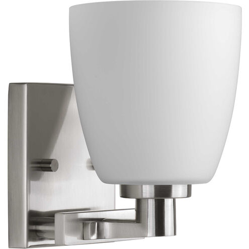 Fleet 1 Light 5.25 inch Brushed Nickel Bath Vanity Wall Light