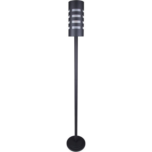 Tayla 1 Light 62 inch Black Outdoor Post Light