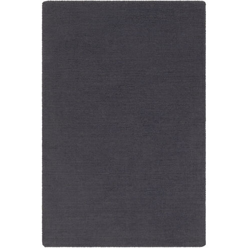 Adyant 36 X 24 inch Charcoal/Black Rugs, Rectangle