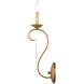 Chesterfield/Pennington 1 Light 5 inch Antique Gold Leaf Wall Sconce Wall Light