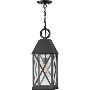 Briar LED 8 inch Museum Black Outdoor Hanging Lantern