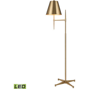 Otus 63.5 inch 9.00 watt Aged Brass Floor Lamp Portable Light