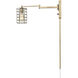 Jett 1 Light 5 inch Aged Brass Sconce Wall Light