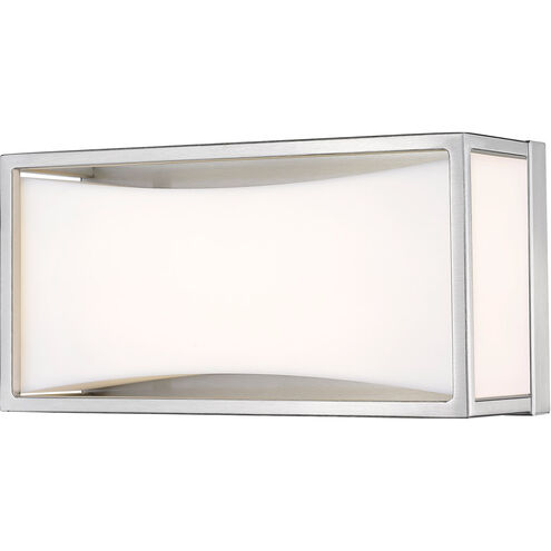 Baden LED 10 inch Brushed Nickel Bath Vanity Wall Light