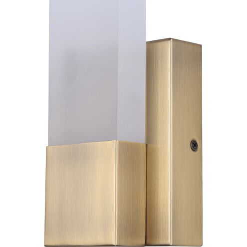 Farrow LED 4.75 inch Gold Vanity Light Wall Light