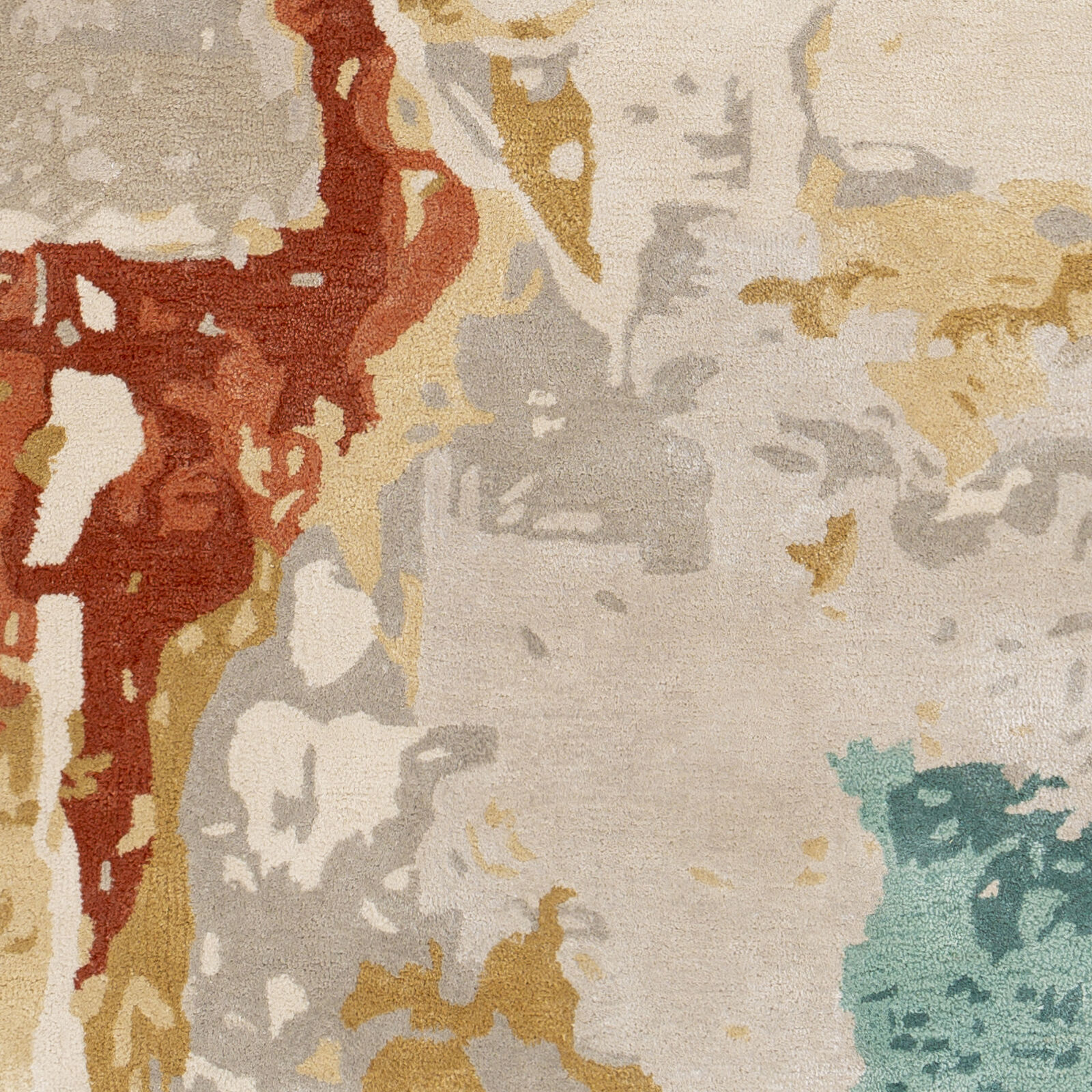 Kavita 72 X 72 inch Brick Red Rug in 6 Ft Round, Round