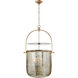 Chapman & Myers Lorford 4 Light 20 inch Gilded Iron Bell Lantern Pendant Ceiling Light