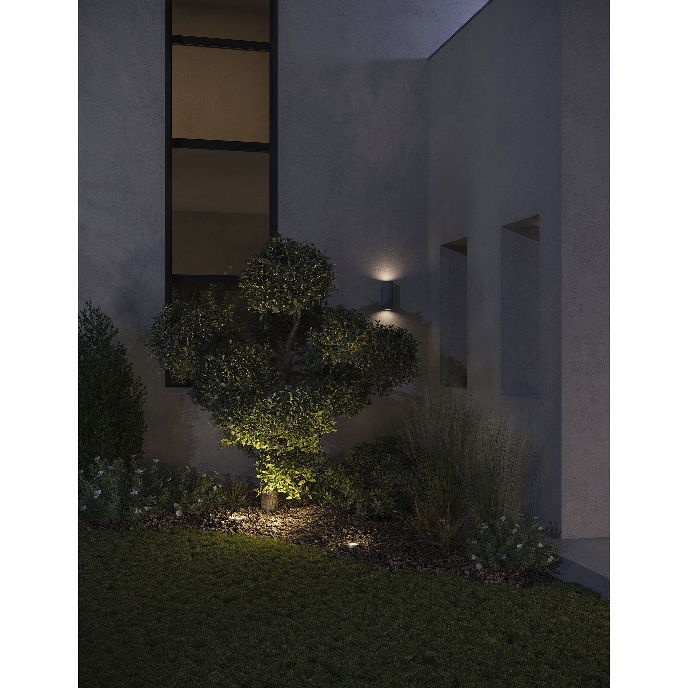 Hardy Island Flat Top 12v 4.00 watt Matte Bronze Landscape Well Light