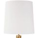 Juniper 30.5 inch 150.00 watt White Table Lamp Portable Light