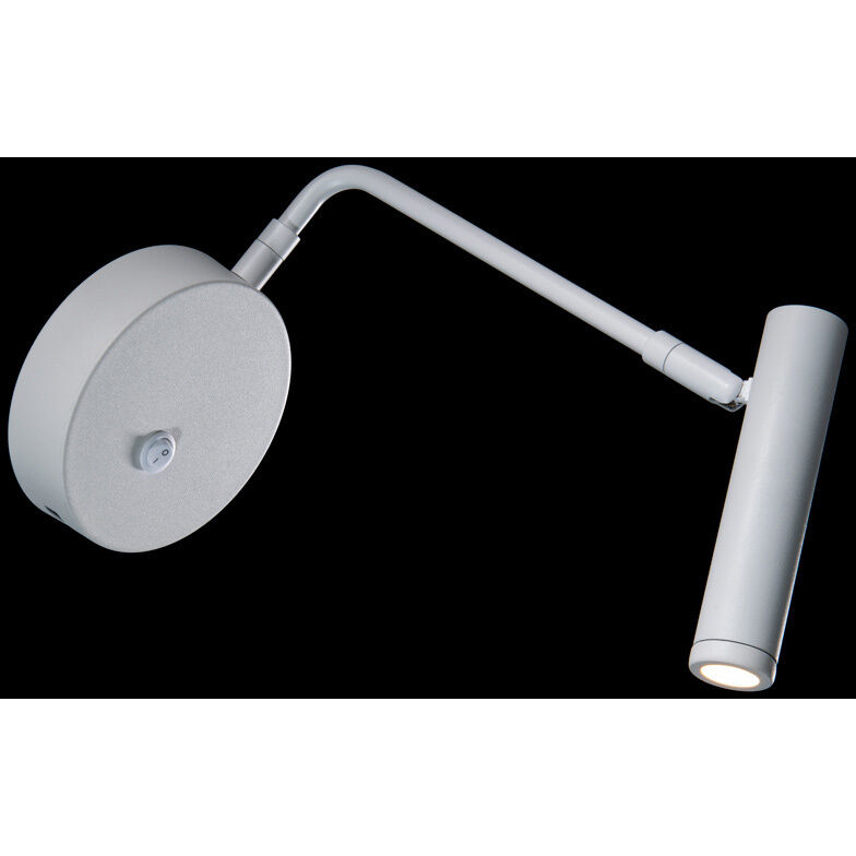 Sprig Reading Light Wall Light in White, dweLED