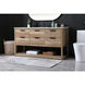 Larkin 60 X 22 X 34 inch Natural Oak Vanity Sink Set