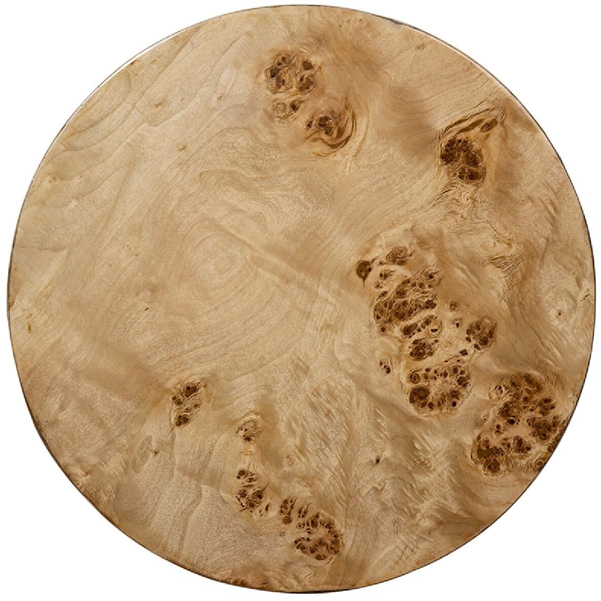 Burl 20.1 inch Brown Side Table