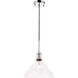 Gil 1 Light 11 inch Chrome Pendant Ceiling Light