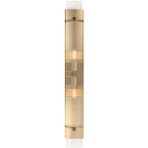 Elmhurst 2 Light 5 inch Warm Brass Vanity Sconce Wall Light