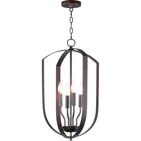 Provident 4 Light 15 inch Oil Rubbed Bronze Chandelier Ceiling Light