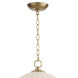 Dariel 1 Light 16 inch White Pendant Ceiling Light