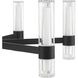 Ristretto LED 30 inch Matte Black Chandelier Ceiling Light