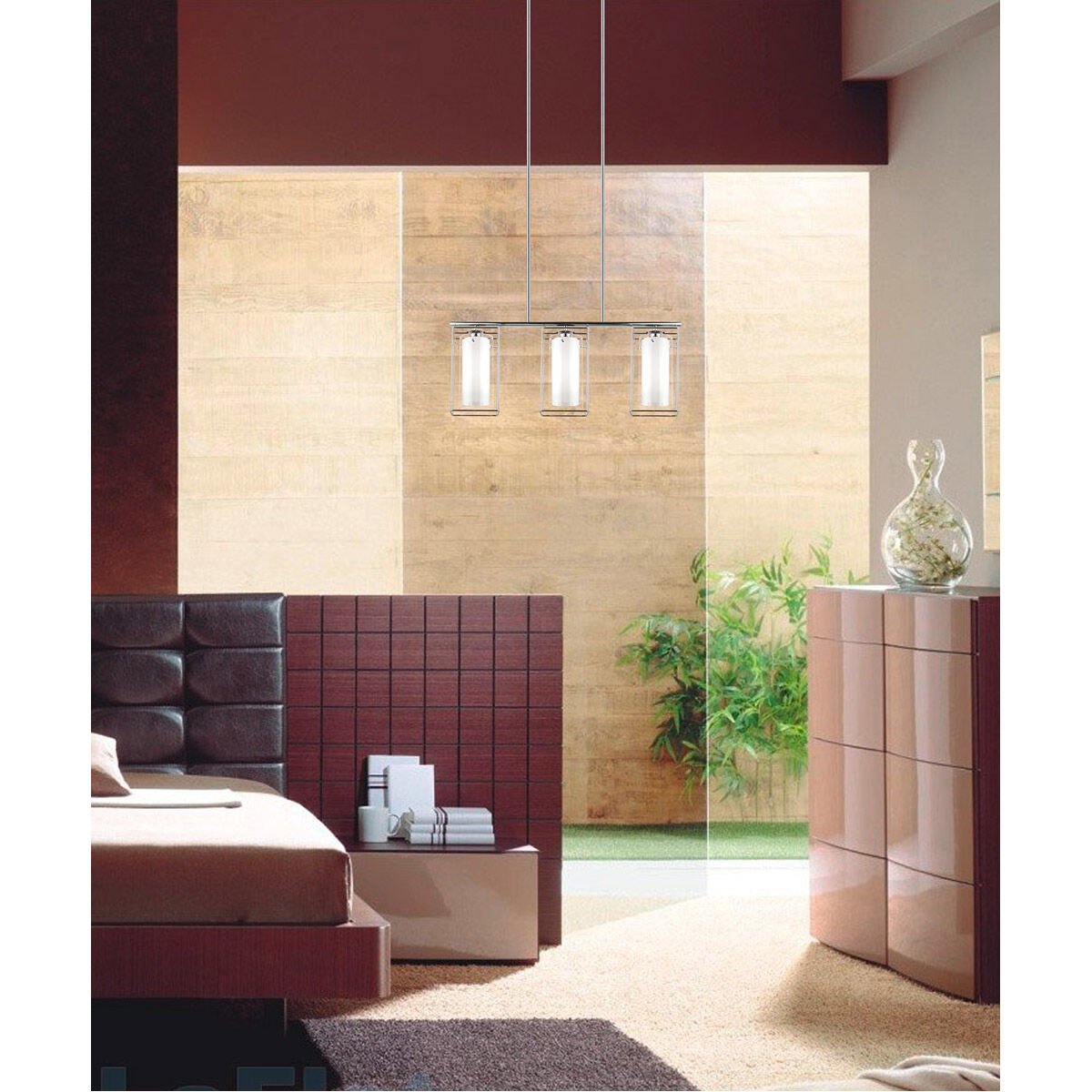 Loncino 1 3 Light 29.25 inch Chrome Multi Light Pendant Ceiling Light