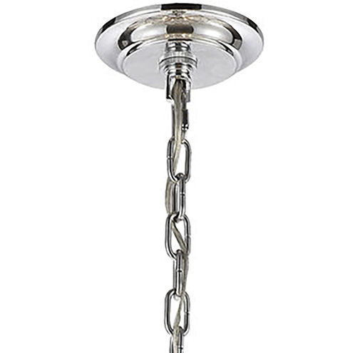 Frozen Cascade 13 Light 34 inch Polished Chrome Chandelier Ceiling Light