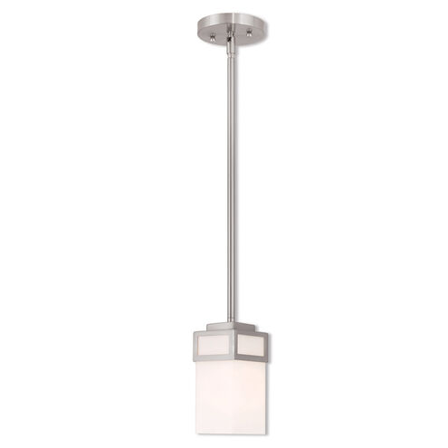 Harding 1 Light 5 inch Brushed Nickel Mini Pendant Ceiling Light 