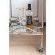 Anita Nickel Bar Cart