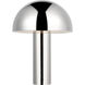 ED Ellen DeGeneres Cotra 22.38 inch 9 watt Polished Nickel Table Lamp Portable Light