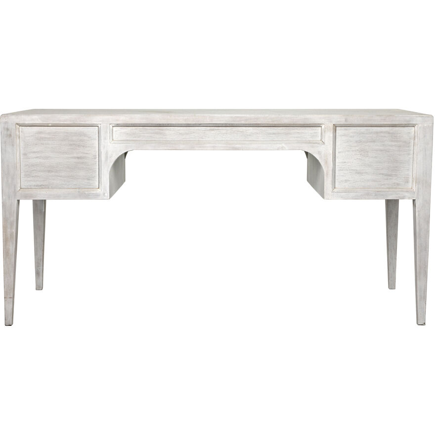 Africa 60 X 26 inch White Wash Desk