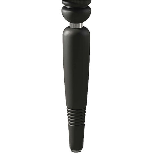Aras Black Bathroom Accessory, Legs