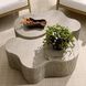Indio 36 X 24 inch Gray Stonewash Outdoor Coffee Table, Small