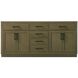 Alden 72 X 35 inch Chestnut Brown Bathroom Vanity Cabinet