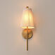 Valette 1 Light 6.75 inch Natural Aged Brass Wall Sconce Wall Light