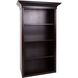 Exeter Dark Brown Bookcase