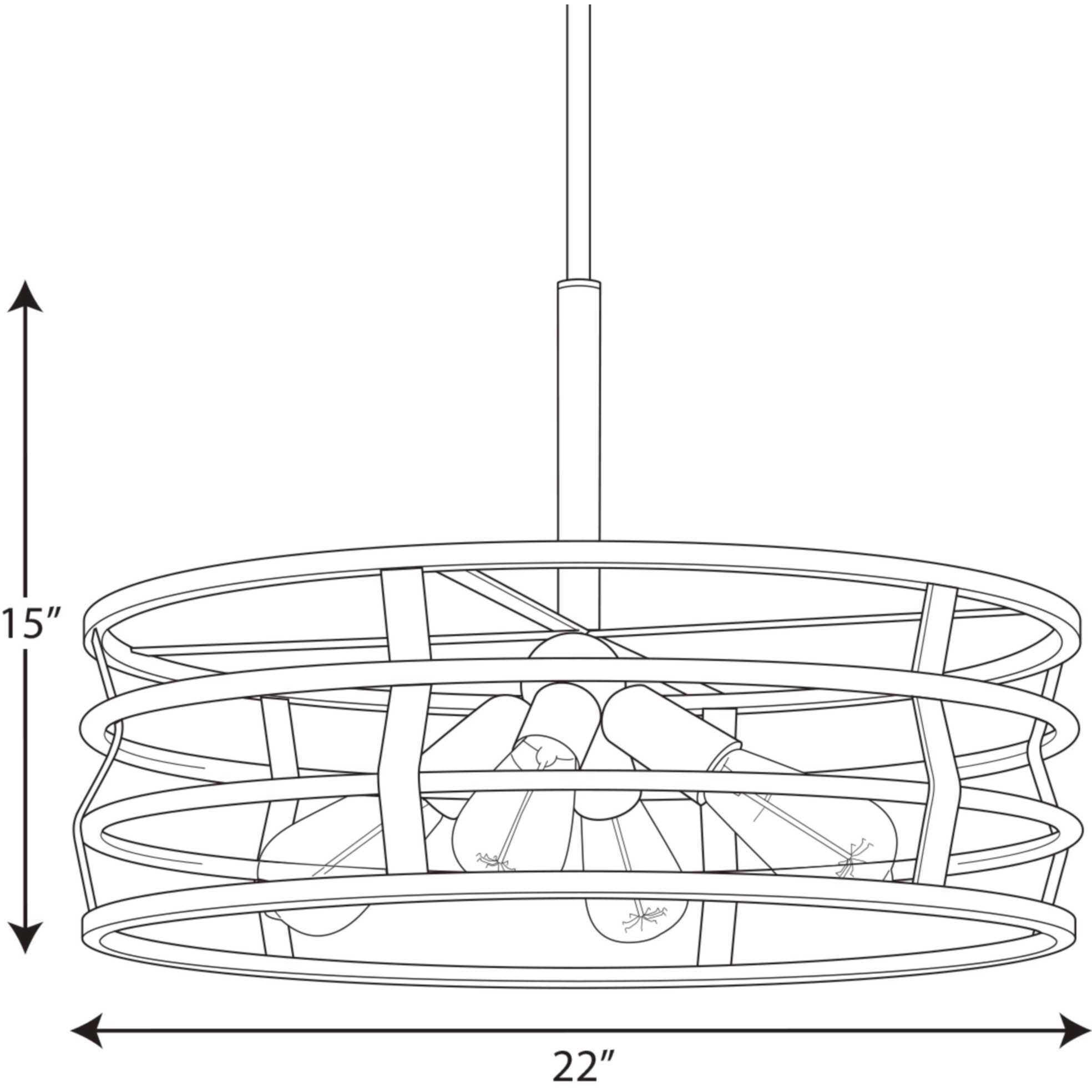 Remix 4 Light Graphite Pendant Ceiling Light, Design Series